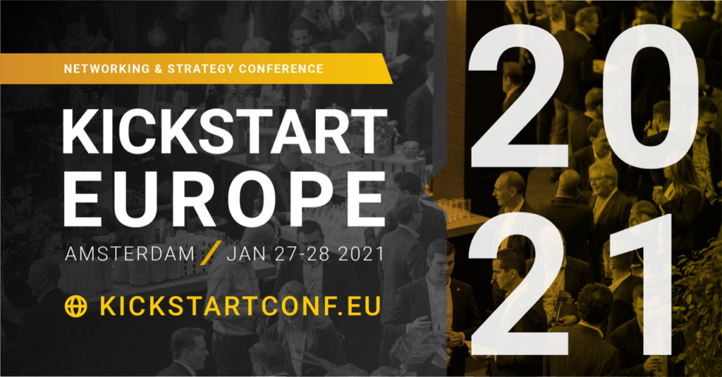 Registration KickStart Europe 2021 is live!