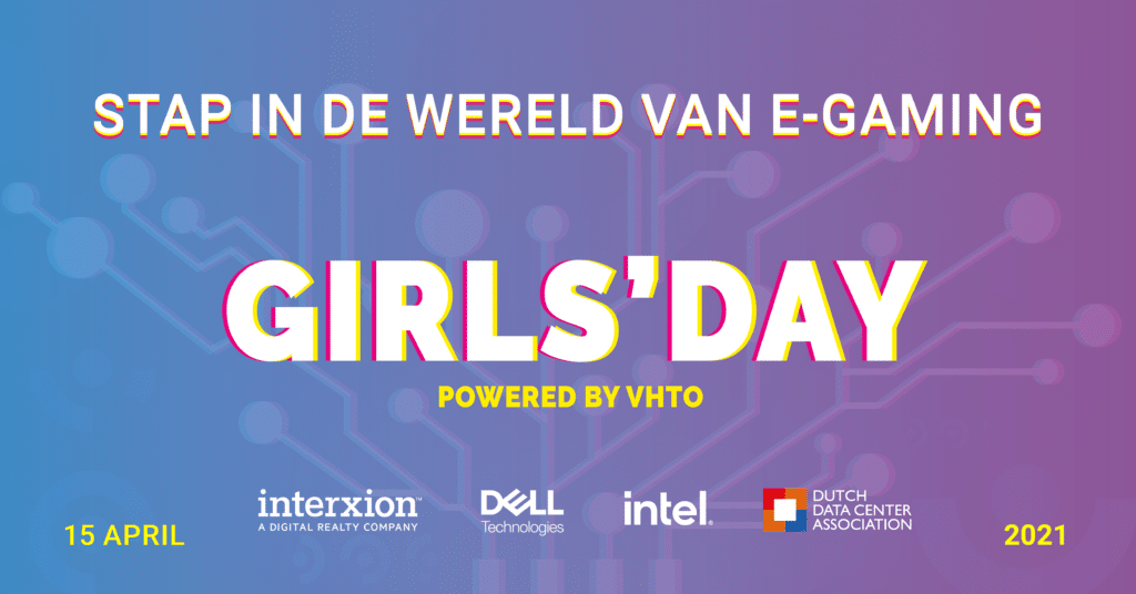 Meiden stappen tijdens Girls’Day in de wereld van E-Gaming