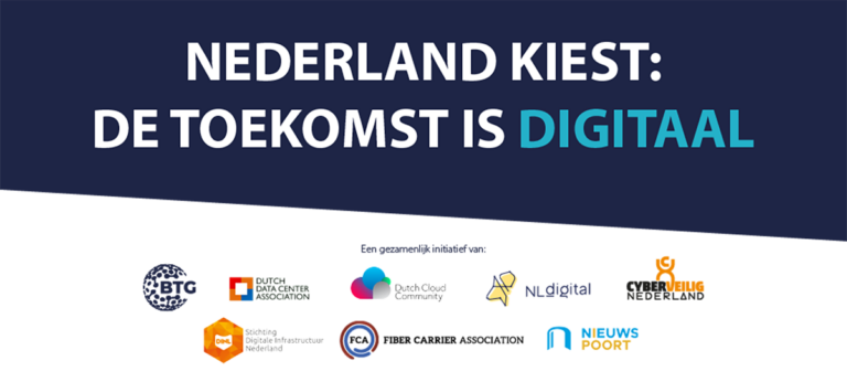 Nederland kiest - de toekomst is digitaal banner