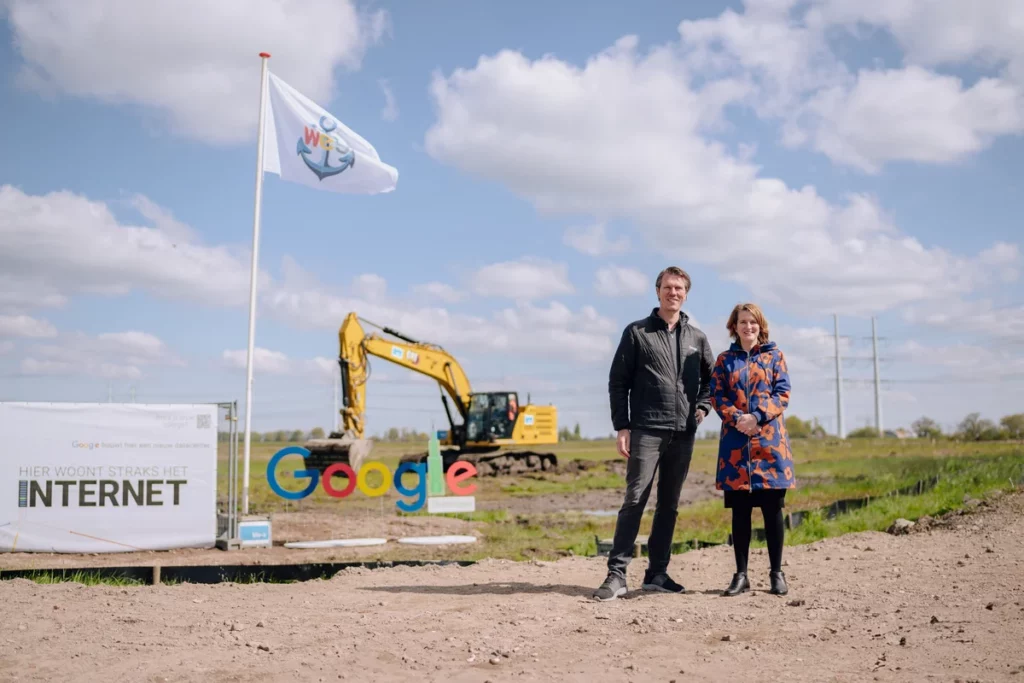Google start met de bouw van een nieuw datacenter in Groningen